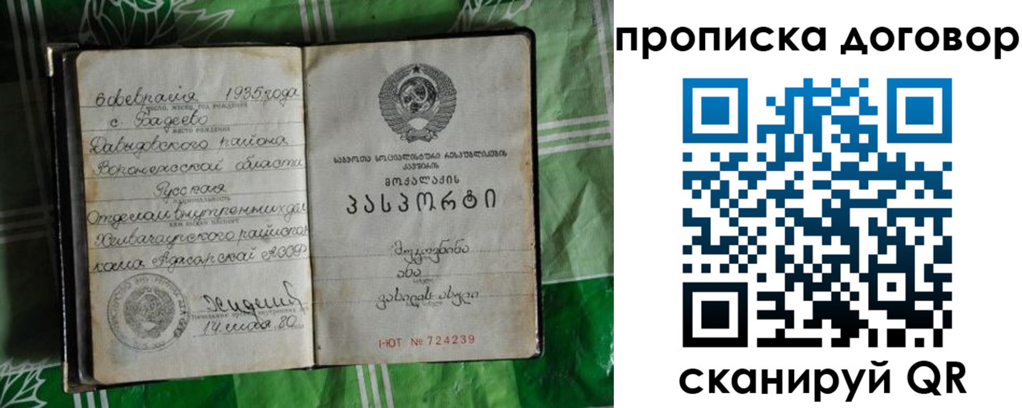 прописка в Голицыно